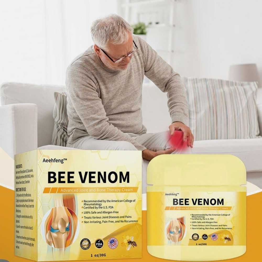NIB ‘BEE VENOM’ Therapeutic Cream For Advanced Joint & Bone Therapy - Picture 5 of 14